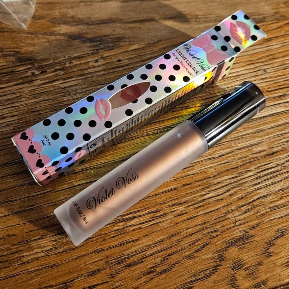 Violet Voss Liquid Lipstick Current Mood 121 ~ Cruelty Free ~ Full Size 8ml